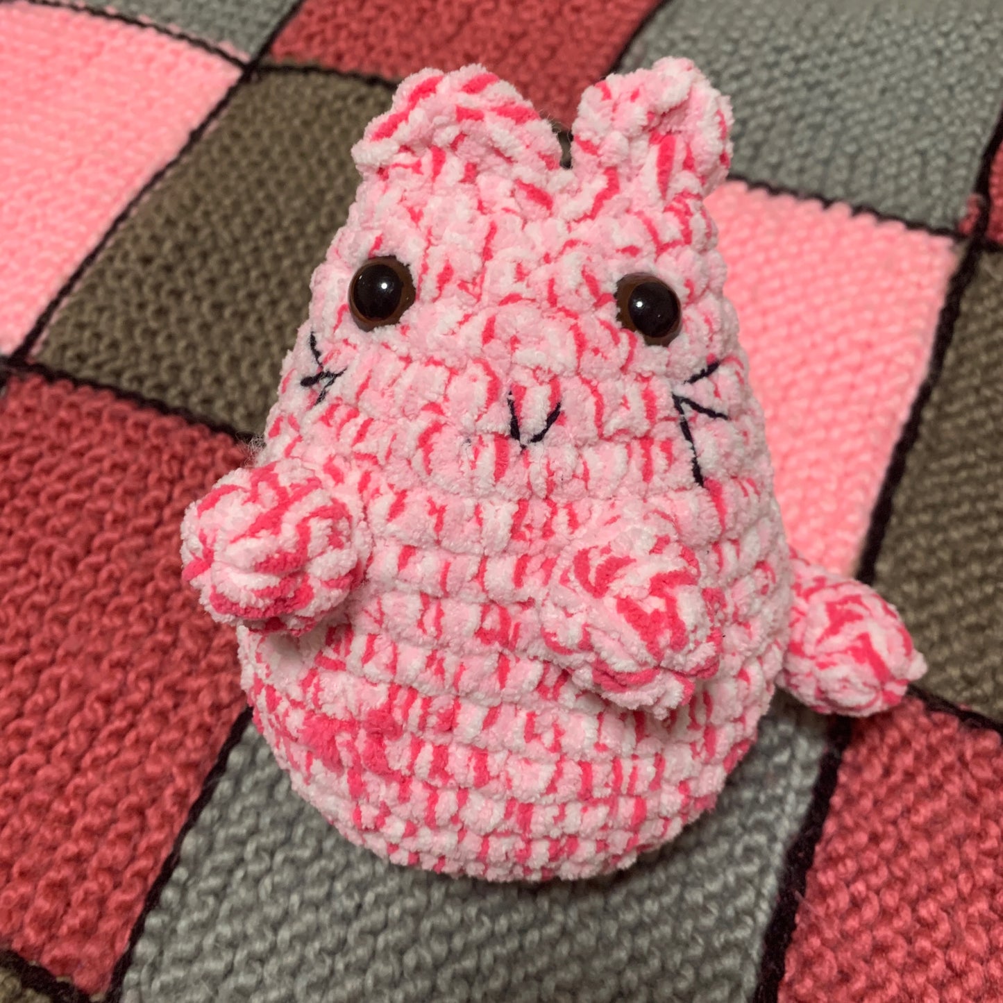 Pink Candy Cat Plushie