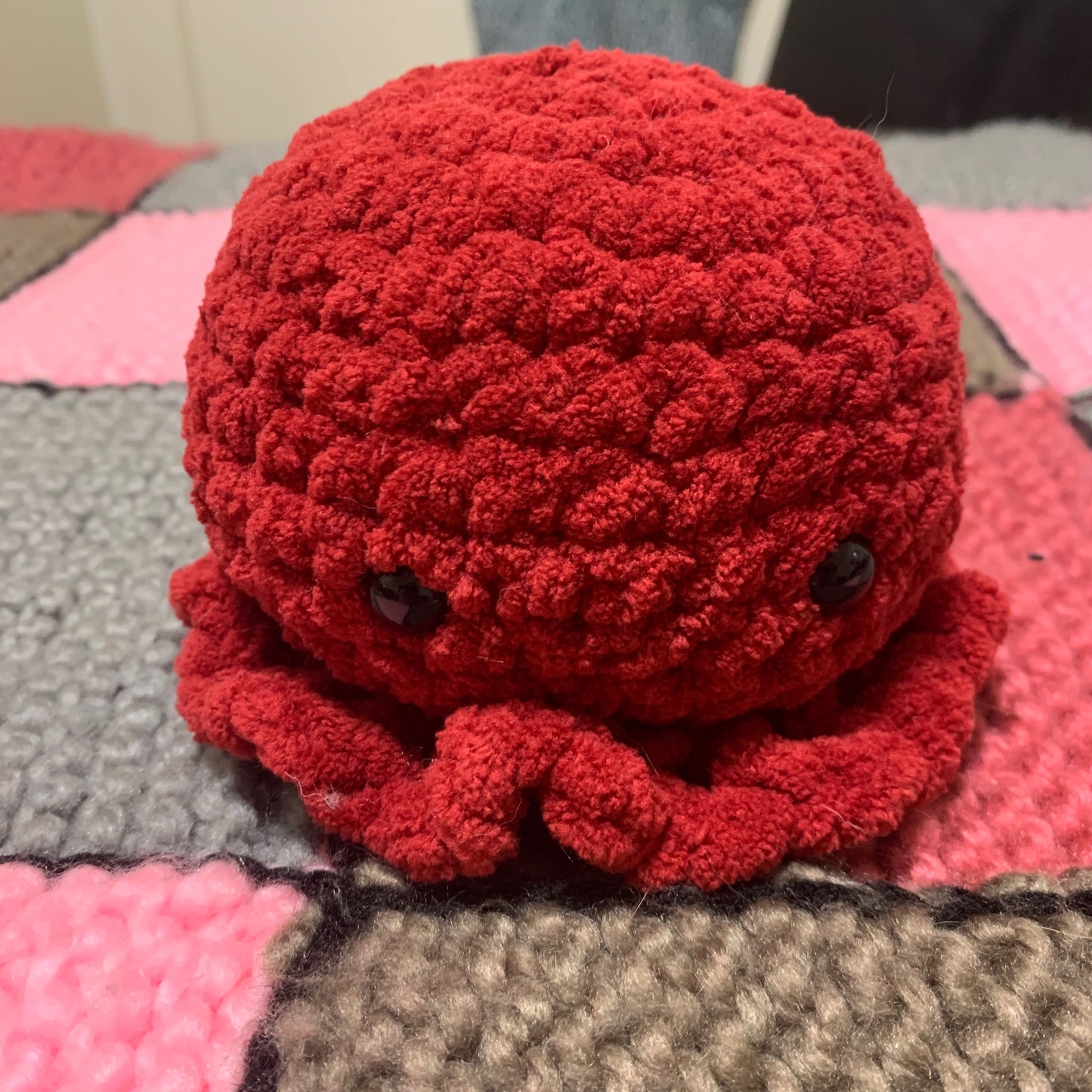 Red Octopus Plushie