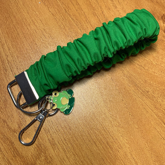 Light Green Cotton Wristlet
